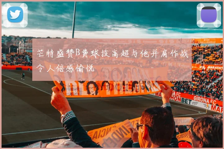 芒特盛赞B费球技高超与他并肩作战令人倍感愉悦